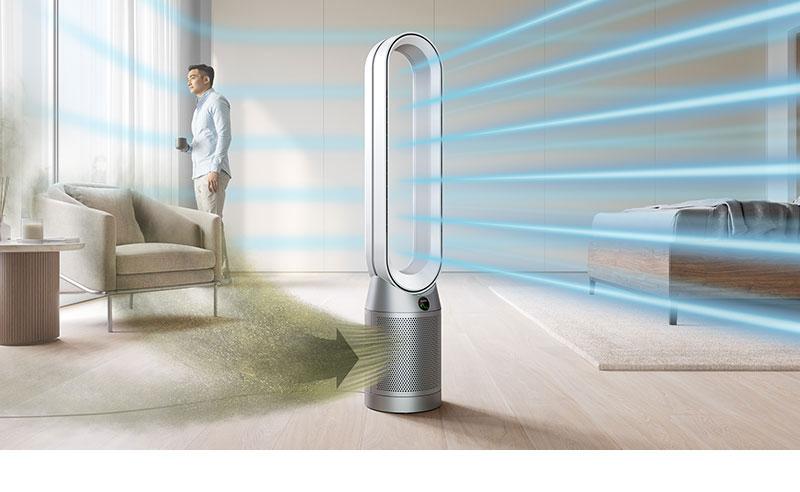 Dyson Purifier Cool projecting purified air