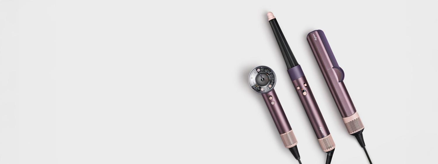 Dyson hair care range