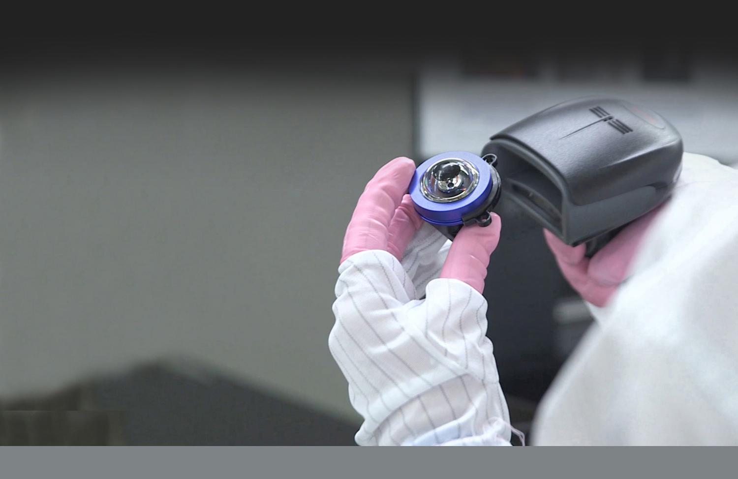 Nærbillede af 360° kamera